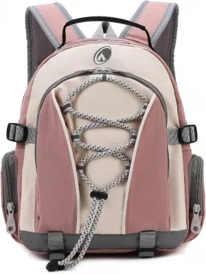 10L Pink Toddler Backpack for Boys, Kids Backpack, Preschool Kindergarten Child Bookbag, Mini Travel Cute Daycare Backpack