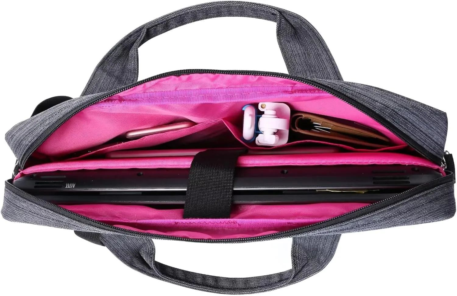 13.3 to 17.3 Inch Laptop Anti Theft Buckle Shoulder Bag Briefcase Messenger Computer Bag