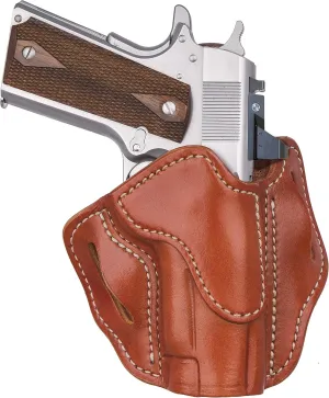 1791 GUNLEATHER 1911 Compact Optic Ready Holster - OWB CCW Leather Gun Holster for Belts - Right Handed - Fits 1911 Commander, Officer Models with 4" and 4.25" Barrels