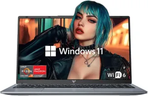 2025 Laptop Computers with AMD Ryzen7 5700U, 8-core Processor (Up to 4.3GHZ) with AMD Radeon Graphics,16GB DDR4 RAM 512GB SSD,WiFi 6, Windows 11,15.6 inch IPS Display,4800mAh Battery