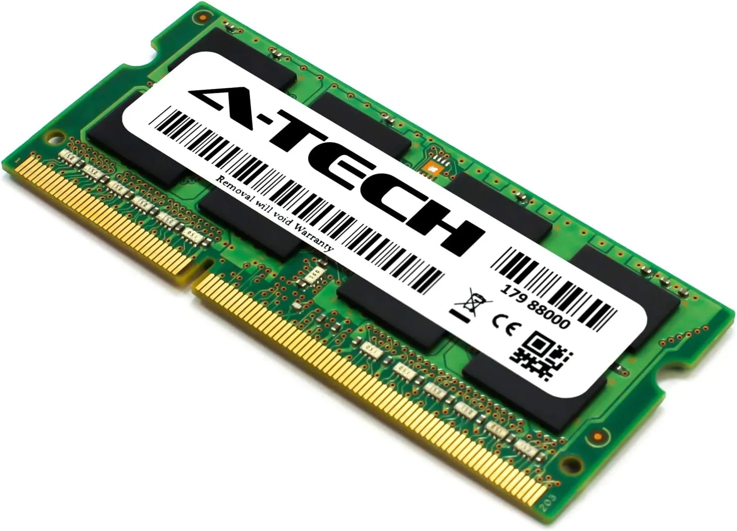 A-Tech 16GB (2x8GB) DDR3/DDR3L 1600MHz PC3L-12800 (PC3-12800) CL11 SODIMM 2Rx8 1.35V 204-Pin Non-ECC SO-DIMM Laptop, Notebook RAM Memory Modules