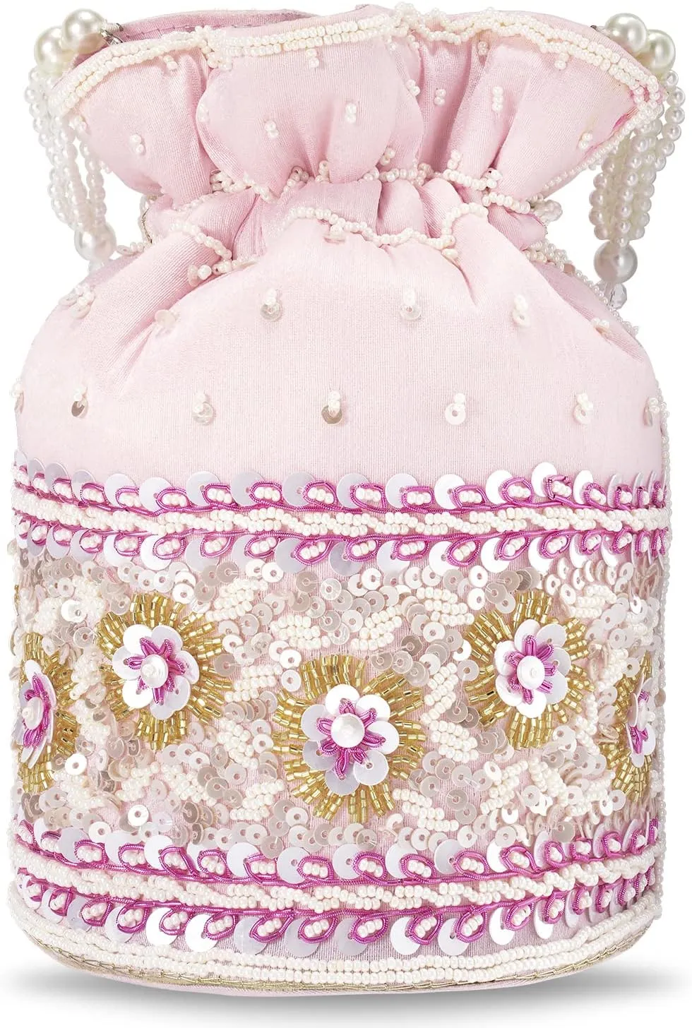 Aheli Potli Purses Gift for Women Handmade Evening Handbag Stylish Bridal Fashion Wristlet Bag Women