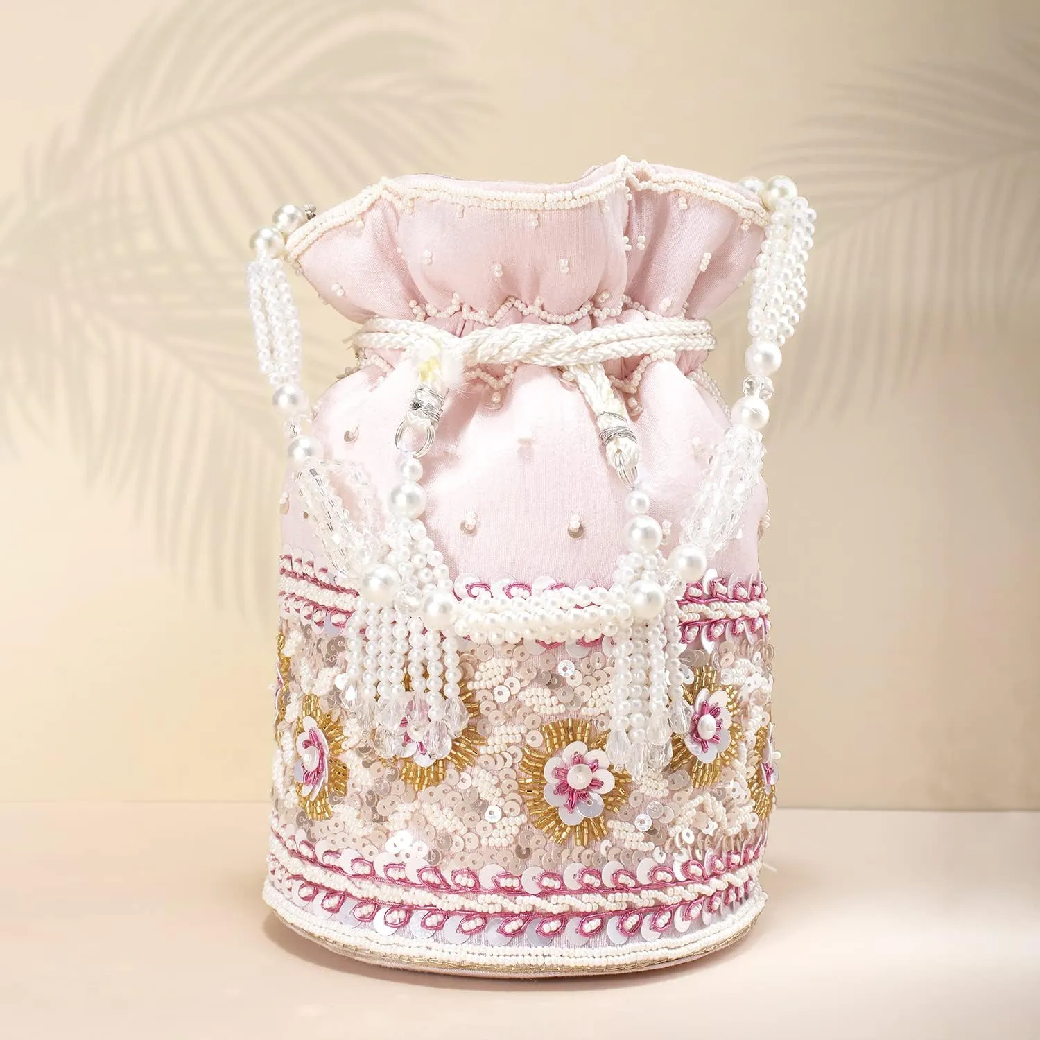 Aheli Potli Purses Gift for Women Handmade Evening Handbag Stylish Bridal Fashion Wristlet Bag Women