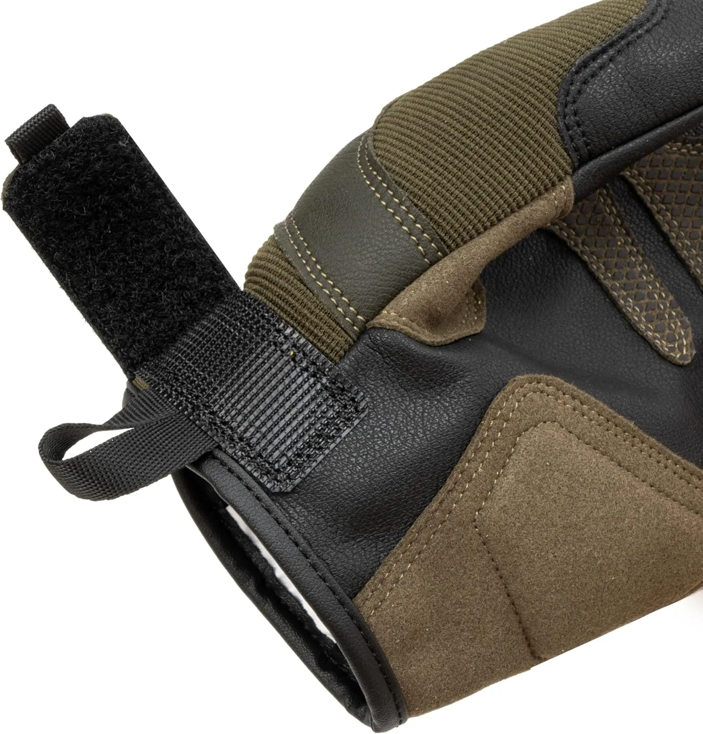 Alpine Swiss Men's Motorcycle Gloves - Hard Shell Tactical Gloves for Outdoor Powersports - Black, Modern Style