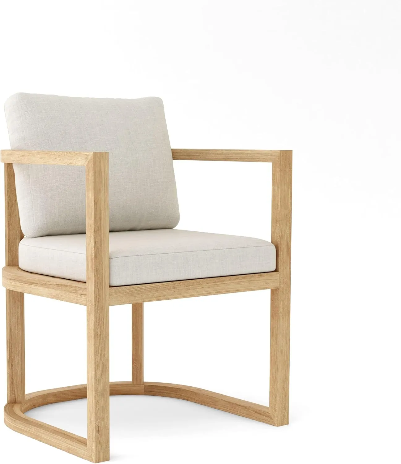 Anderson Teak Junus Dining Armchair (Linen Natural)