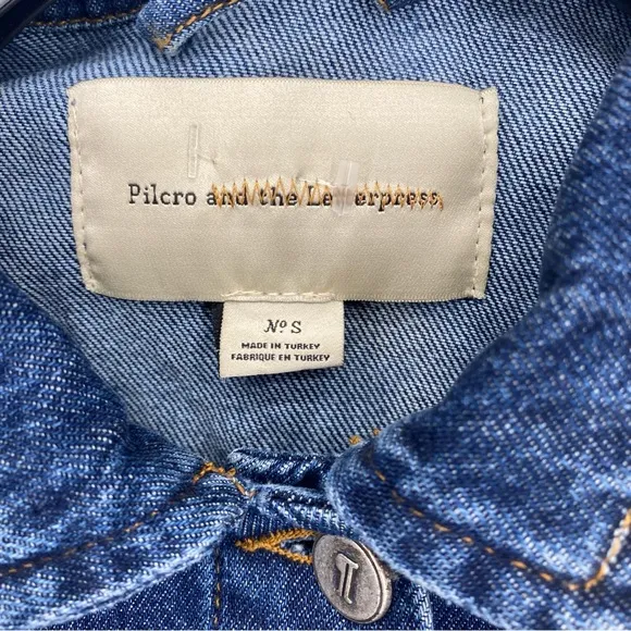 Anthropologie Pilcro denim jacket Size S
