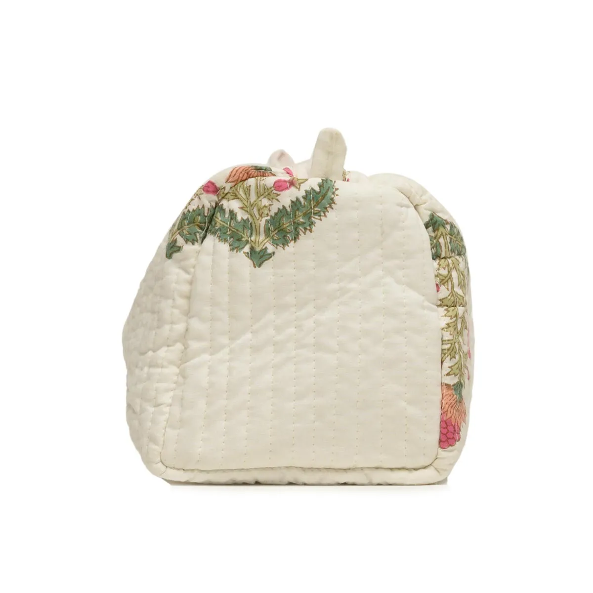 ARGEMONE MEXICANA QULTED TOILETRY BAG