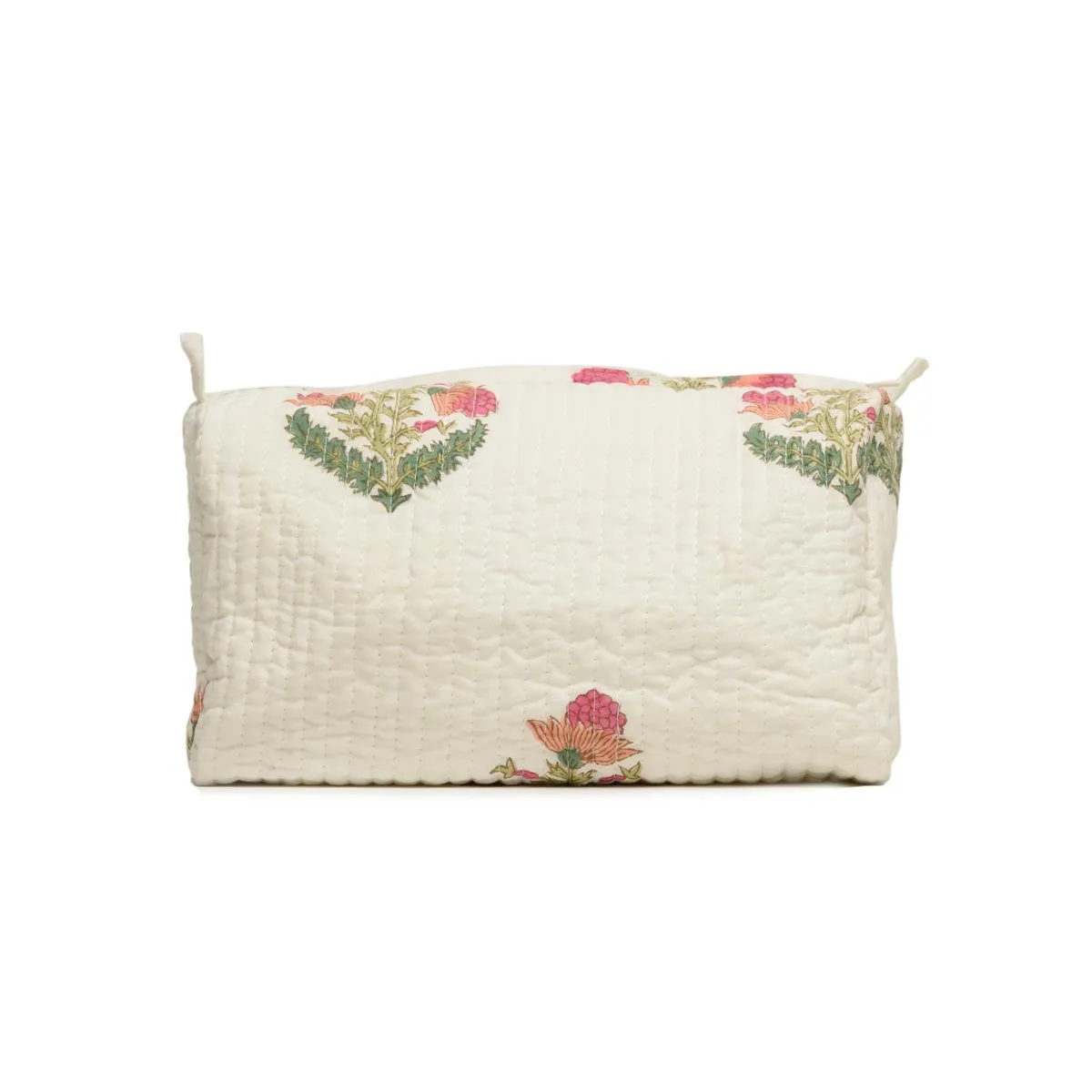 ARGEMONE MEXICANA QULTED TOILETRY BAG
