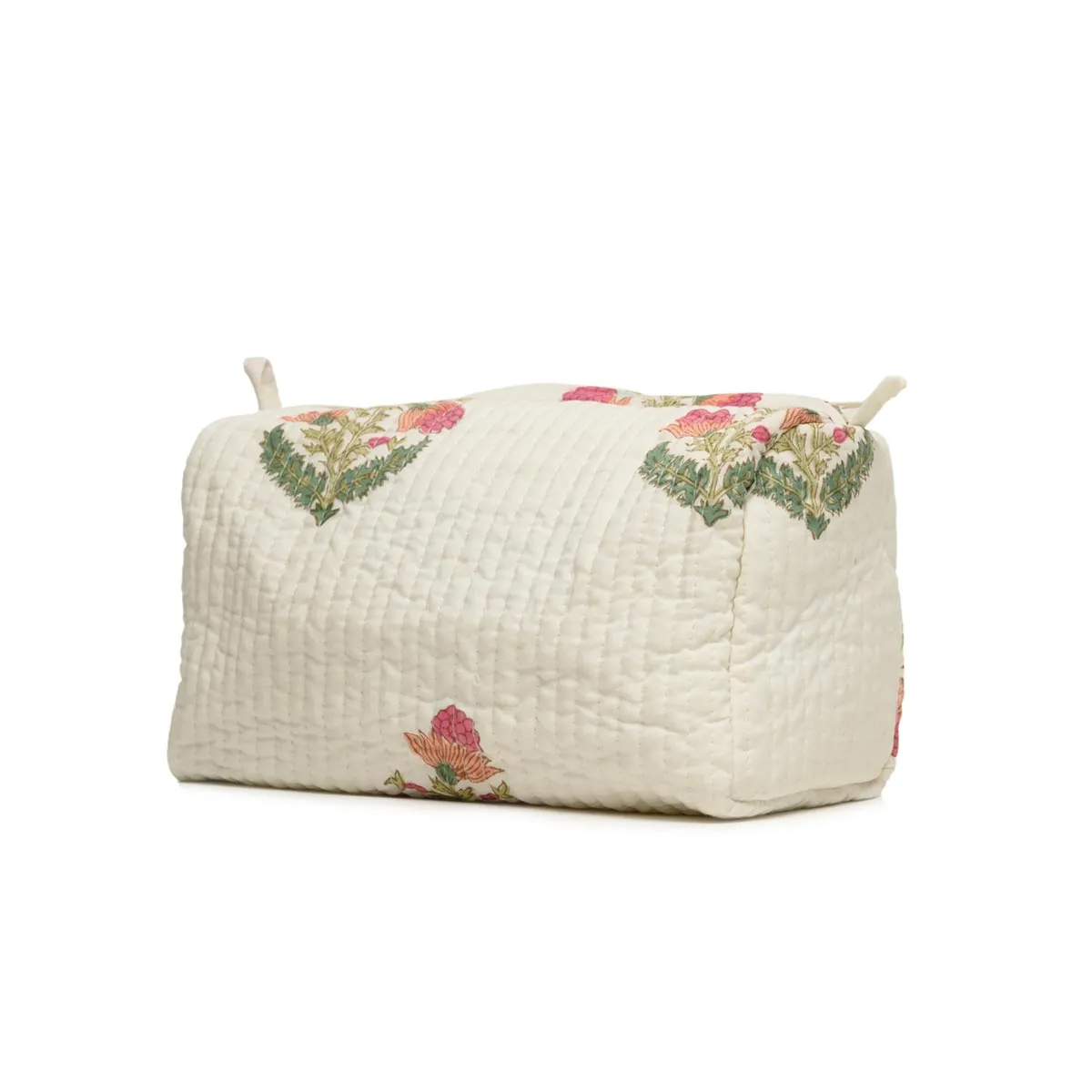 ARGEMONE MEXICANA QULTED TOILETRY BAG