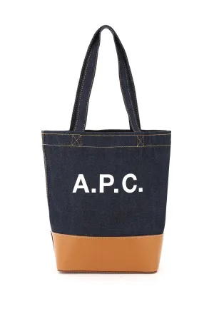 Axel Small Denim Tote Bag