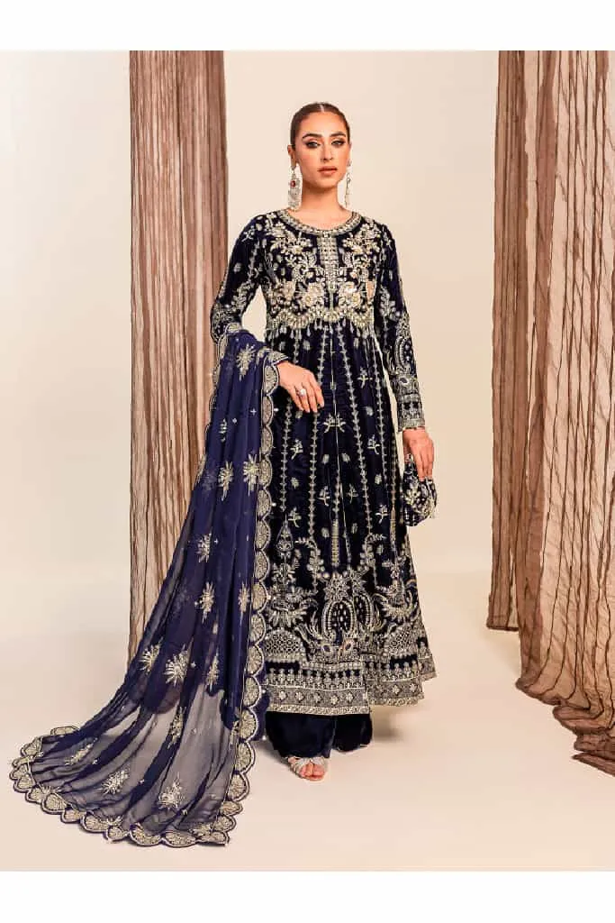 Aylin 08 || EMBROIDERED VELVET '22 || Gulaal