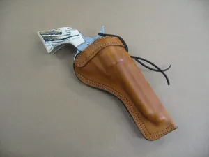 Azula Gun Holsters Azula Custom Leather Molded Cross Draw Gun Holster for 1858 Remington Black Powder (Pietta,Uberti) 5.5 inch Revolver TAN Right Hand