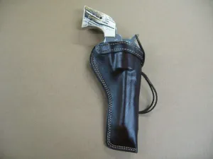 Azula Gun Holsters Azula Custom Leather Molded Strong Side Gun Holster for 1858 Remington Black Powder (Pietta,Uberti) 5.5 inch Revolver Dark Brown Right Hand
