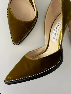 Babette crystal pumps