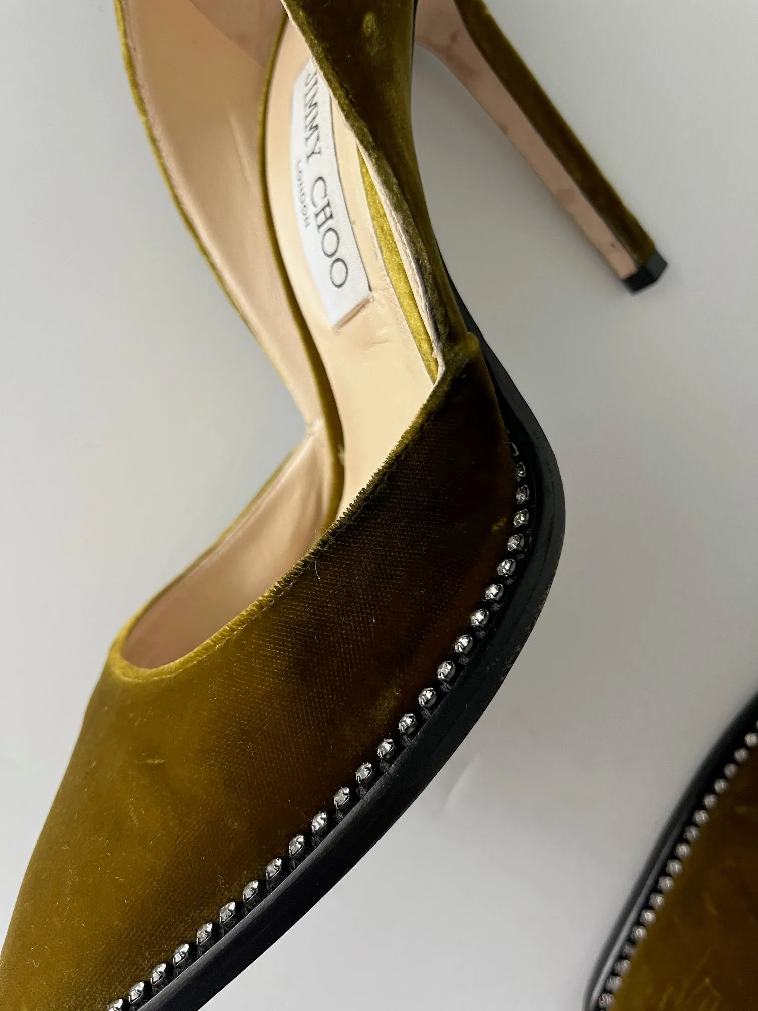 Babette crystal pumps