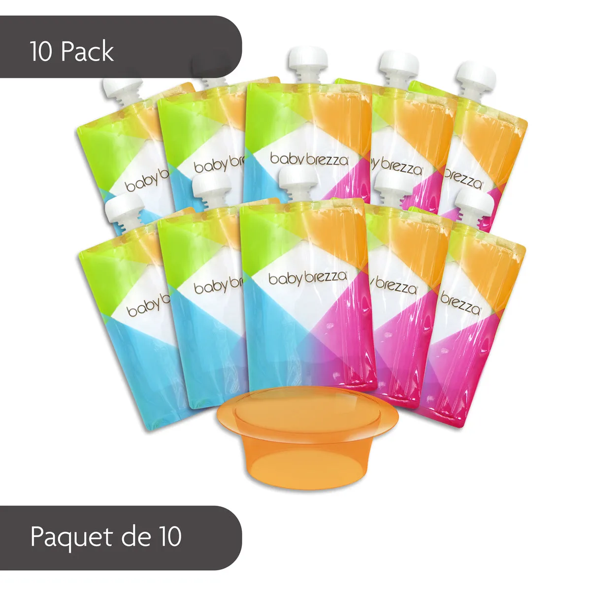 Baby Brezza Easy Fill Pouch System - 10 Pack
