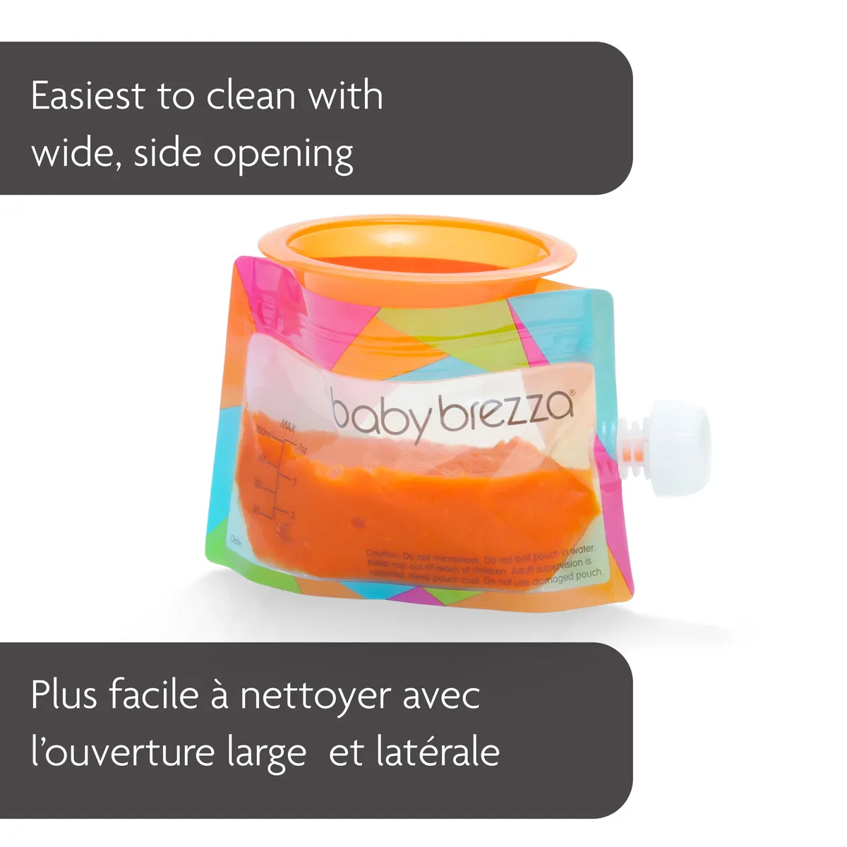 Baby Brezza Easy Fill Pouch System - 10 Pack
