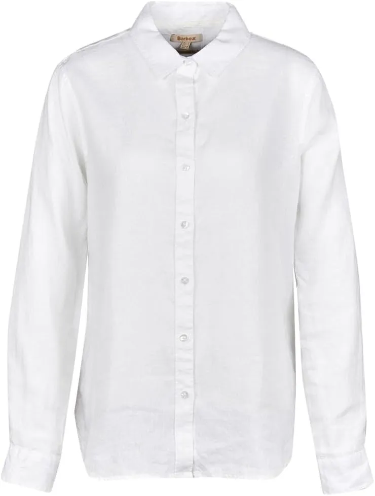 Barbour Women's Marine Relaxed Shirt, White