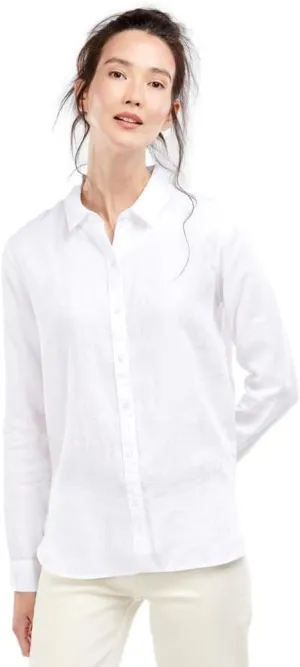 Barbour Women's Marine Relaxed Shirt, White