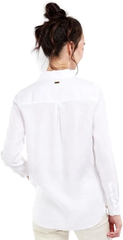 Barbour Women's Marine Relaxed Shirt, White