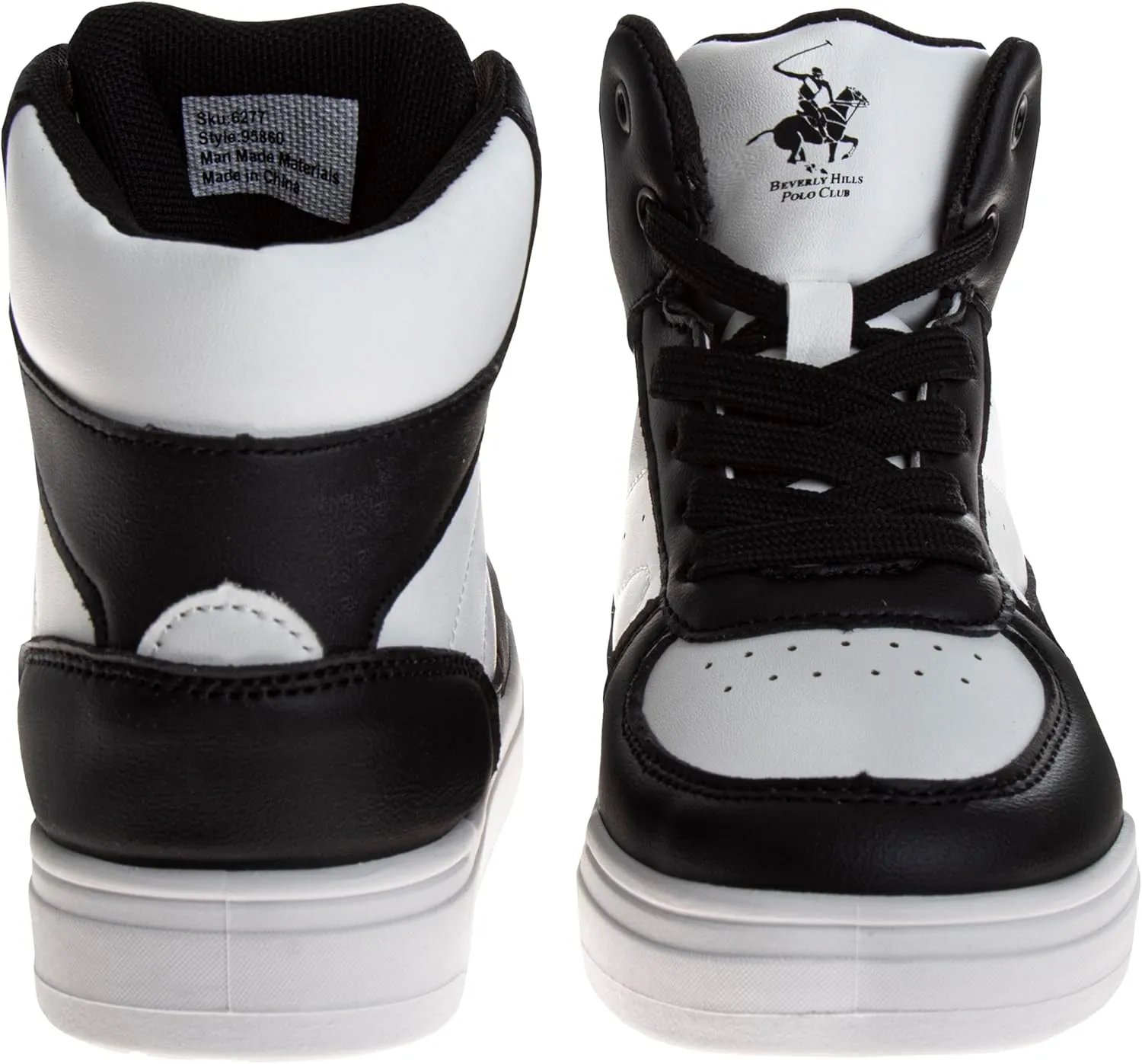 Beverly Hills Polo Club Unisex-Child Boys Girls Hightop Sneaker