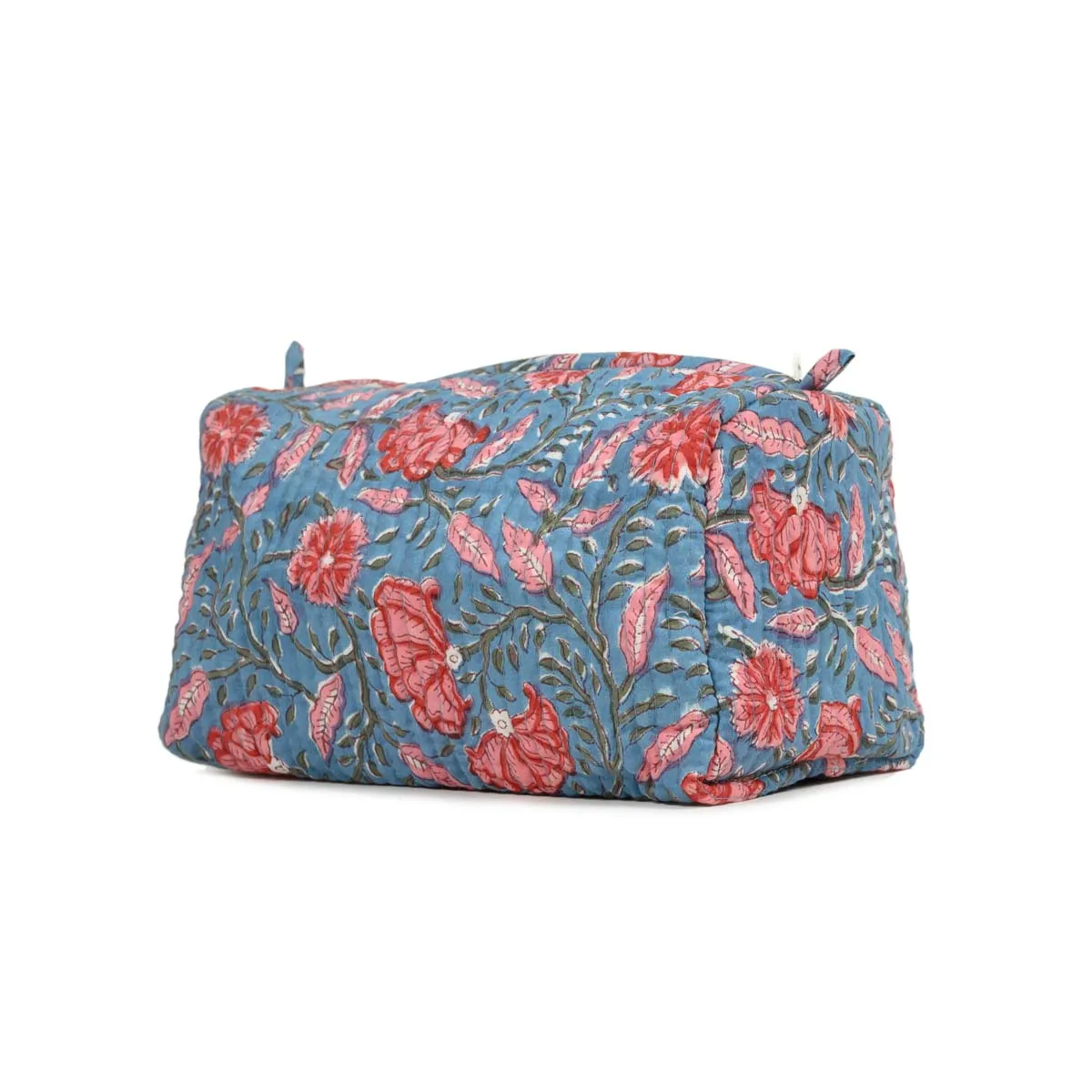 BHRAM KAMAL QUILTED TOILETRY POUCH