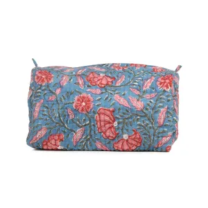 BHRAM KAMAL QUILTED TOILETRY POUCH