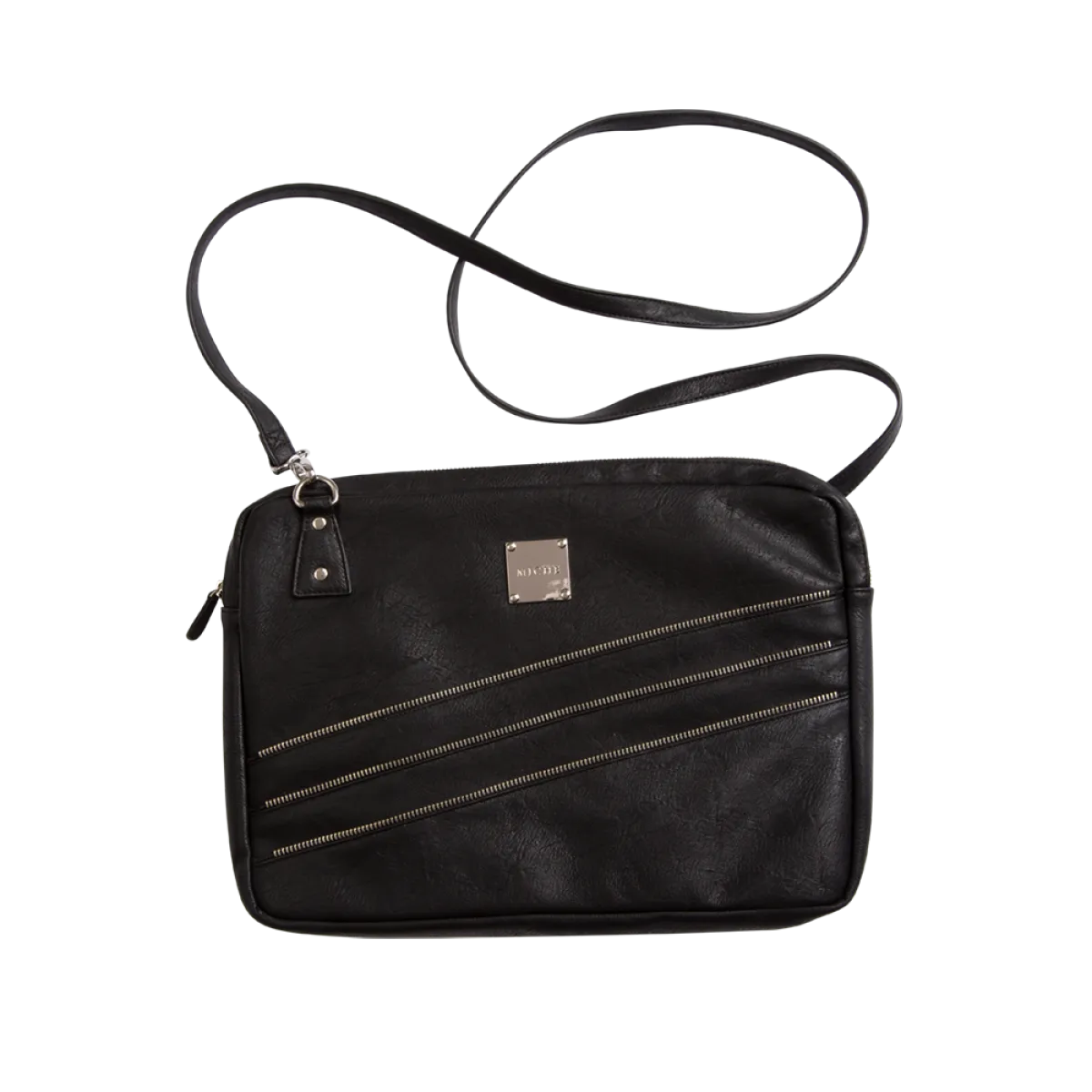 Black Zipper Laptop Case