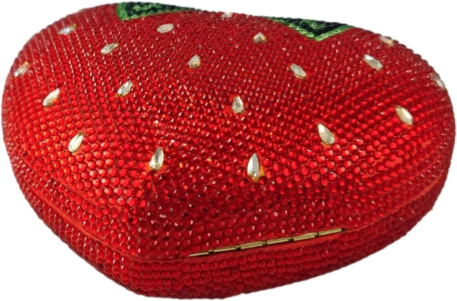 Boutique De FGG Retro Crystal Clutch Purses for Women Luxury Rhinestone Evening Bag Novelty Formal Party Clutch Handbag,Mini