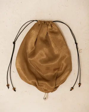 Bronze Teardrop Pouch