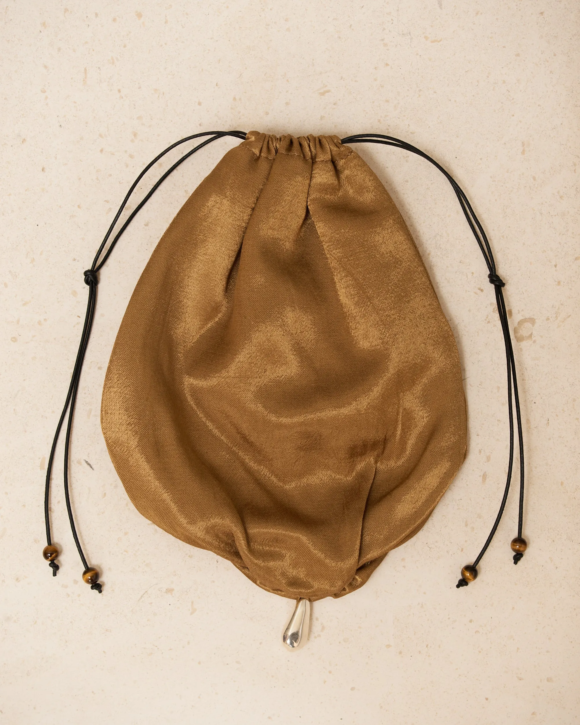 Bronze Teardrop Pouch