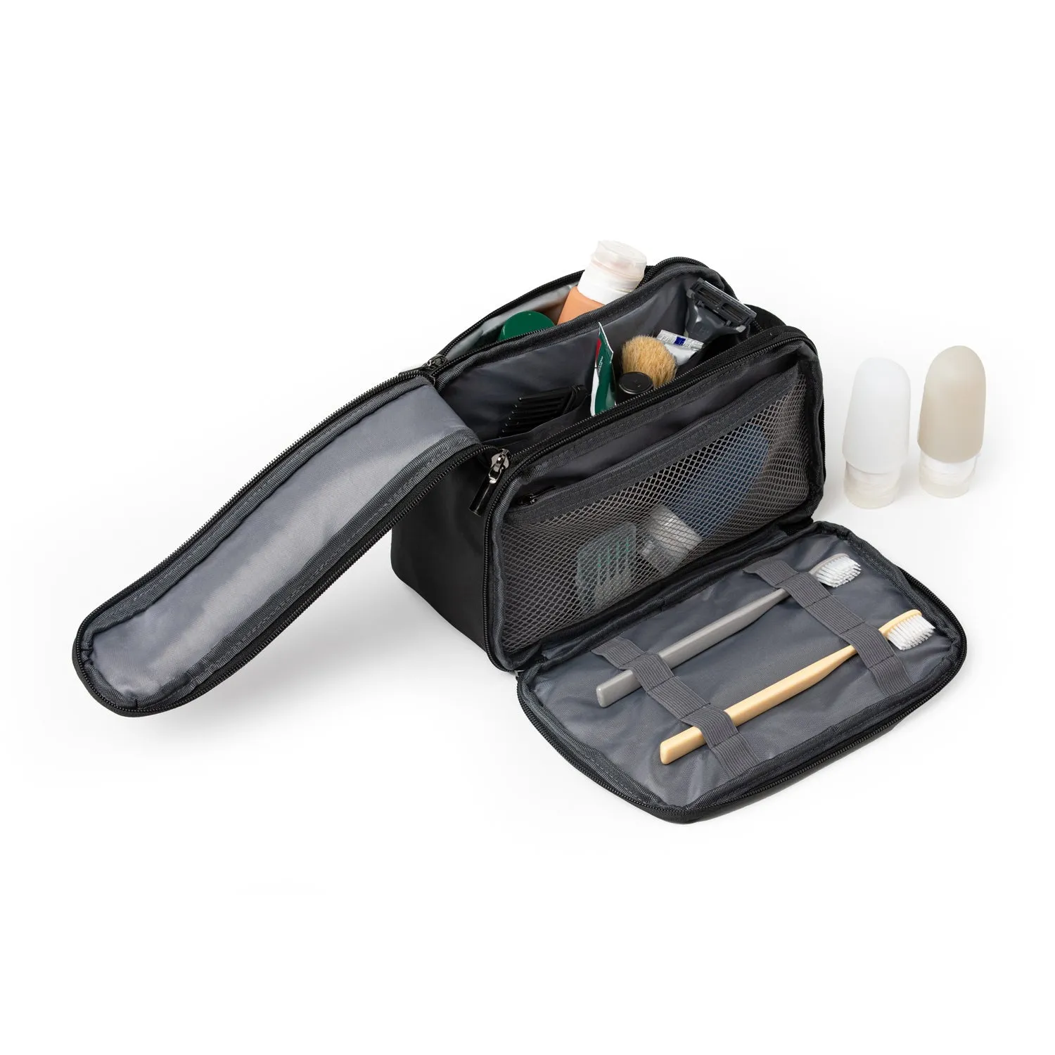 Brookstone Large Travel Storage Bag for Cosmetics - Toiletries Pouch