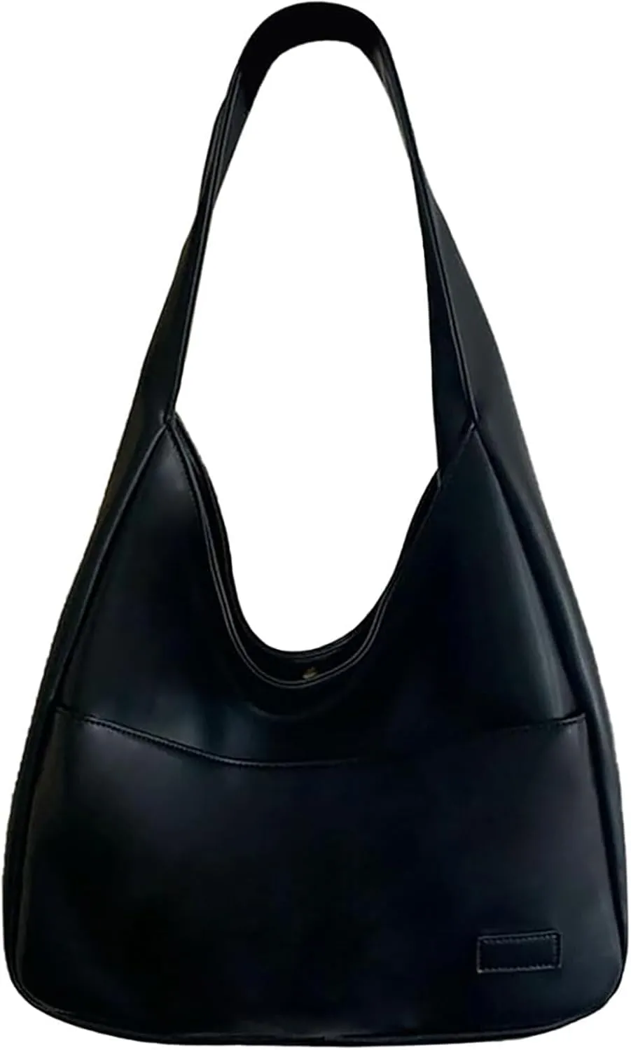 Brown Leather Tote Bag - Large Capacity Women's Everyday Hobo Weekender Purse