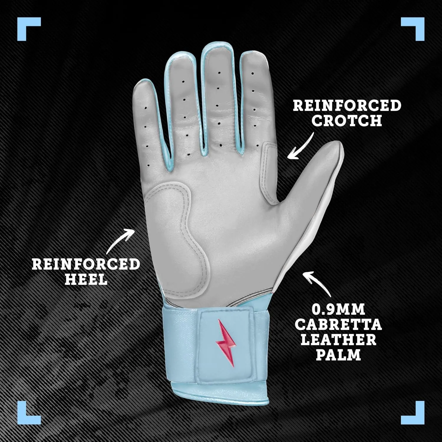 BRUCE BOLT Signature Series Long Cuff Batting Glove