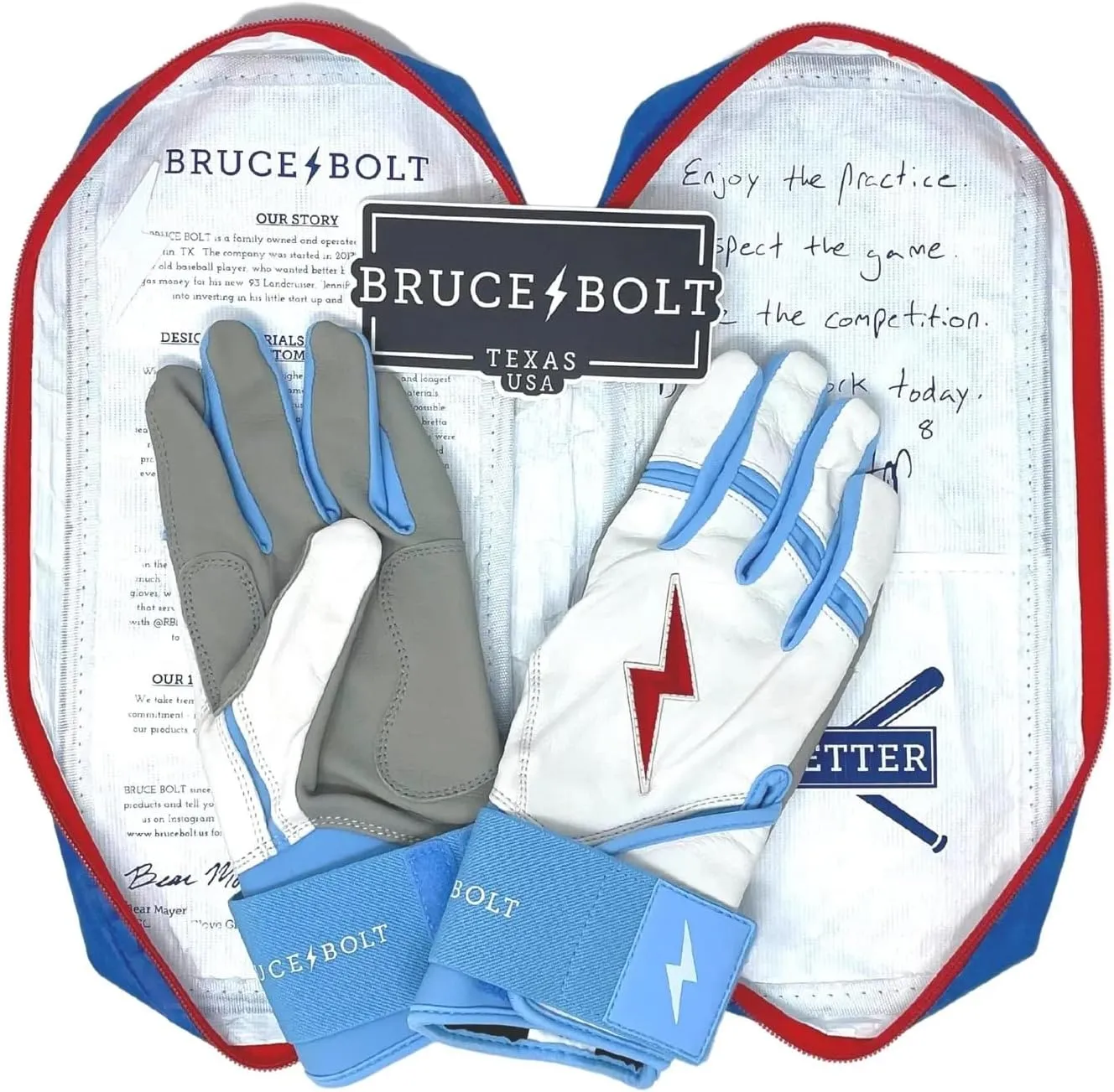 BRUCE BOLT Signature Series Long Cuff Batting Glove