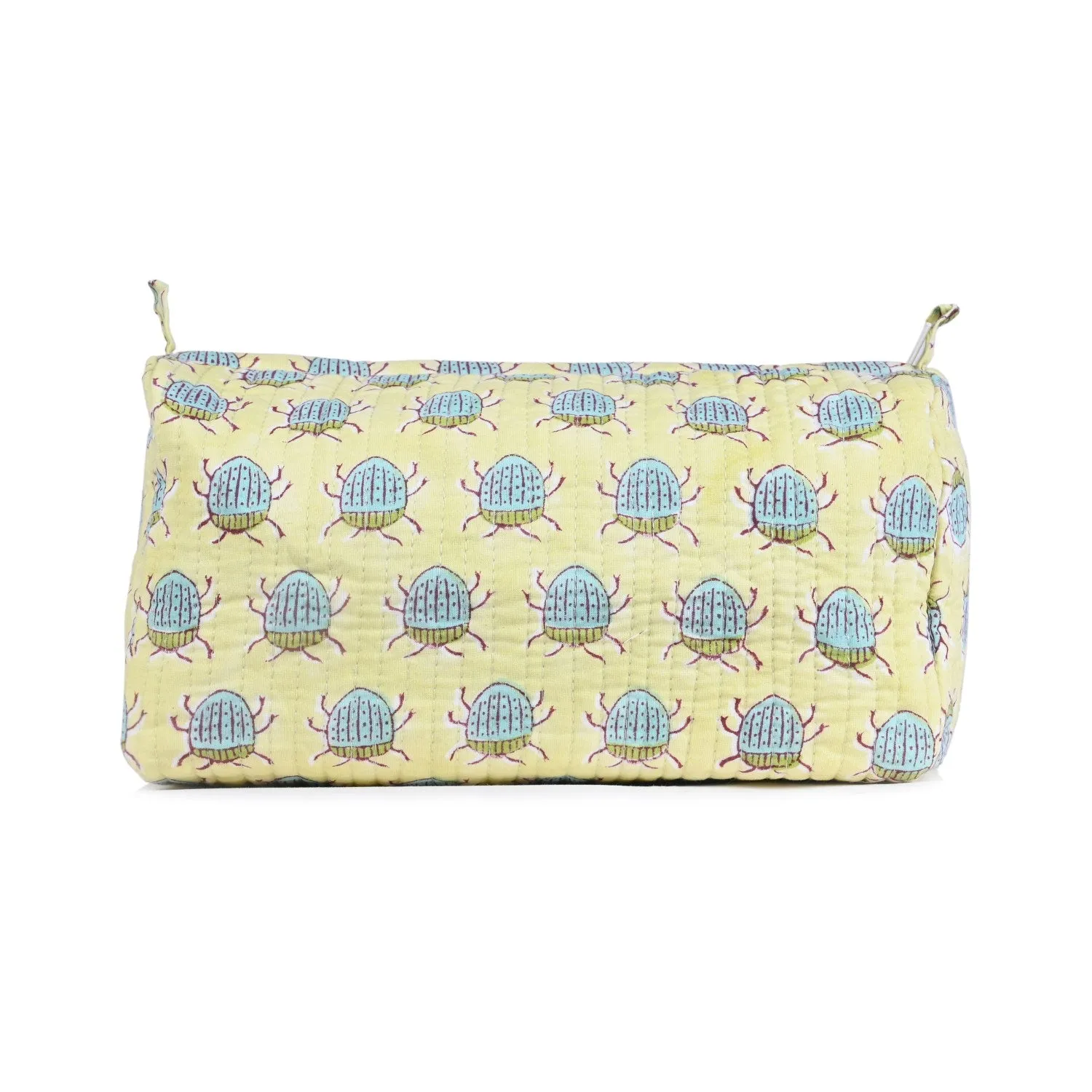BUG BUTTI _ PASTEL QUILTED TOILETRY POUCH