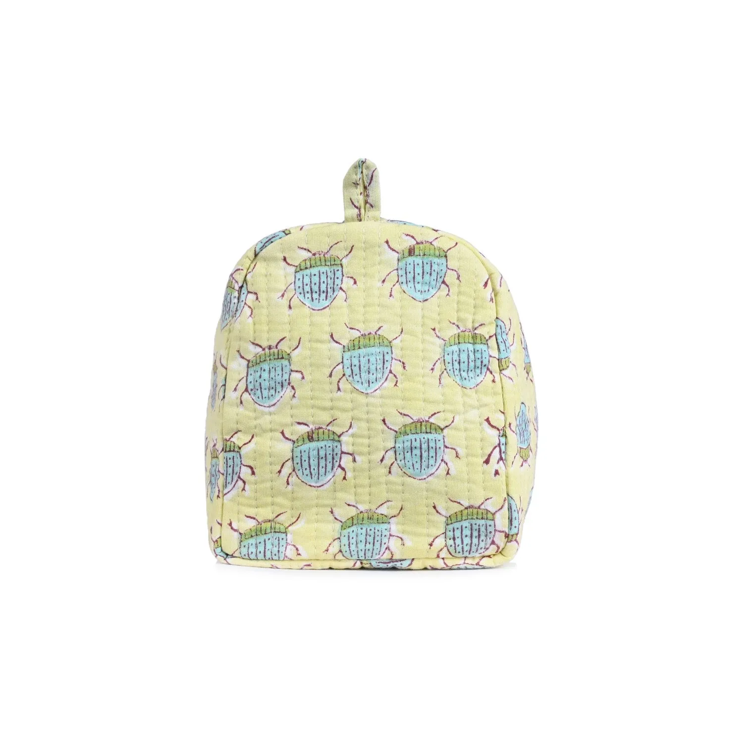 BUG BUTTI _ PASTEL QUILTED TOILETRY POUCH
