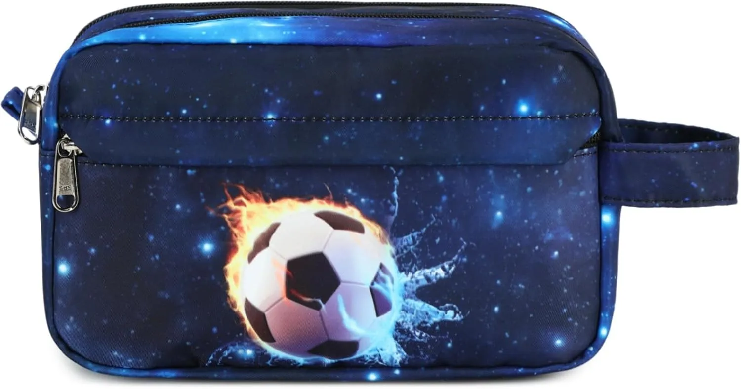 CAMTOP Travel Toiletry Bag for Kids Cute Toiletry Bags for Girls Boys Waterproof for Toiletries Accessories Bathroom Stuff