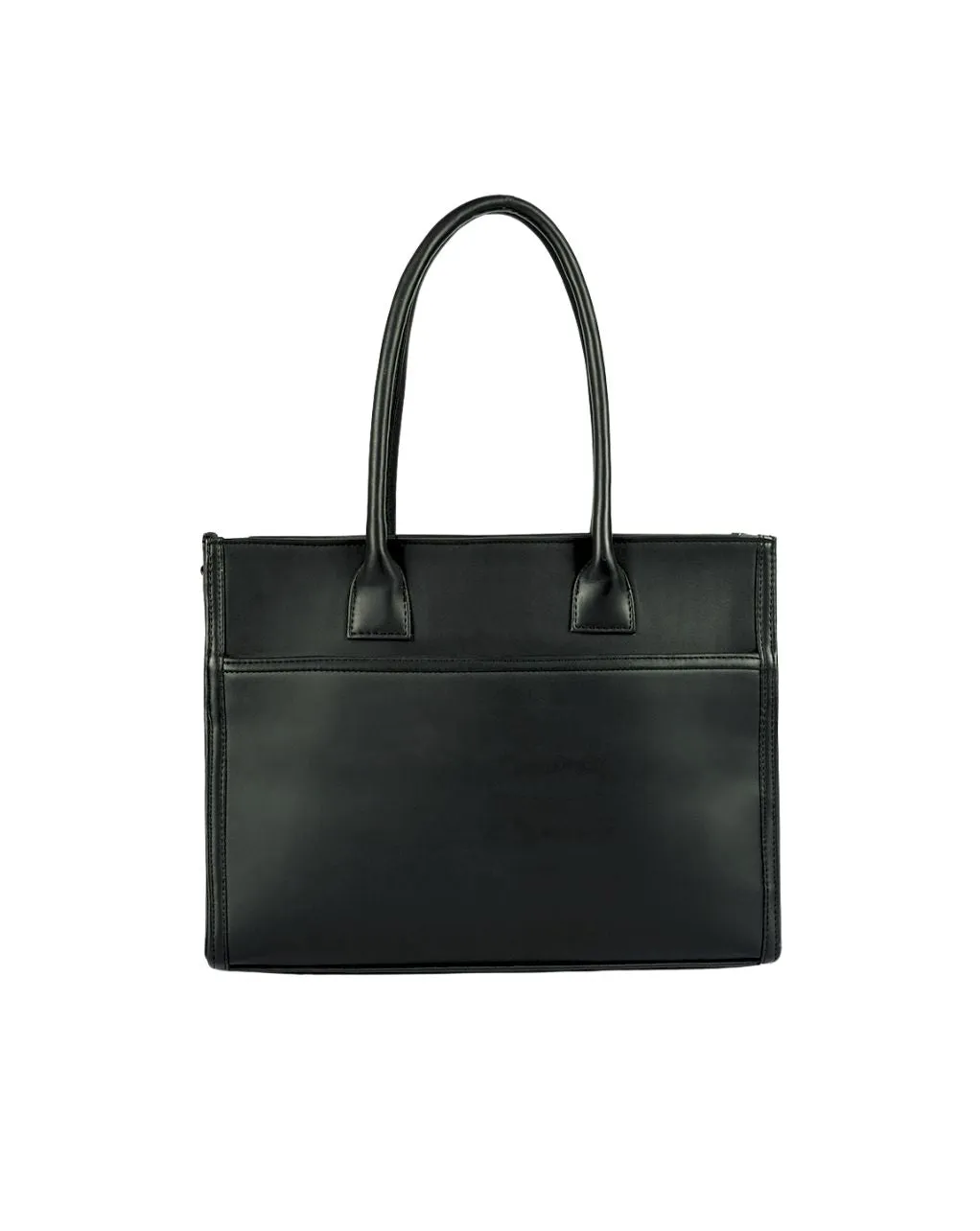 CANDICE LUXURY TOTE | ALL BLACK | MEDIUM