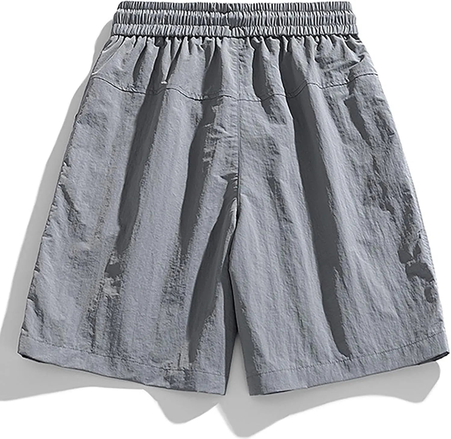 Cargo Shorts for Men Stretch Waist Casual Loose Drawstring Quick Dry Hiking Tactical Outdoor Work Shorts Summer 2025