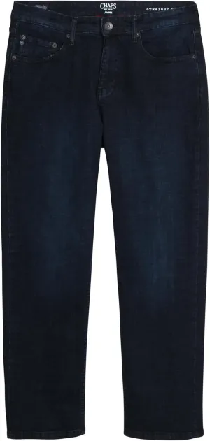 Chaps Men's Jeans - Classic Fit Straight Leg Jeans - Comfort Stretch Denim Jeans for Men