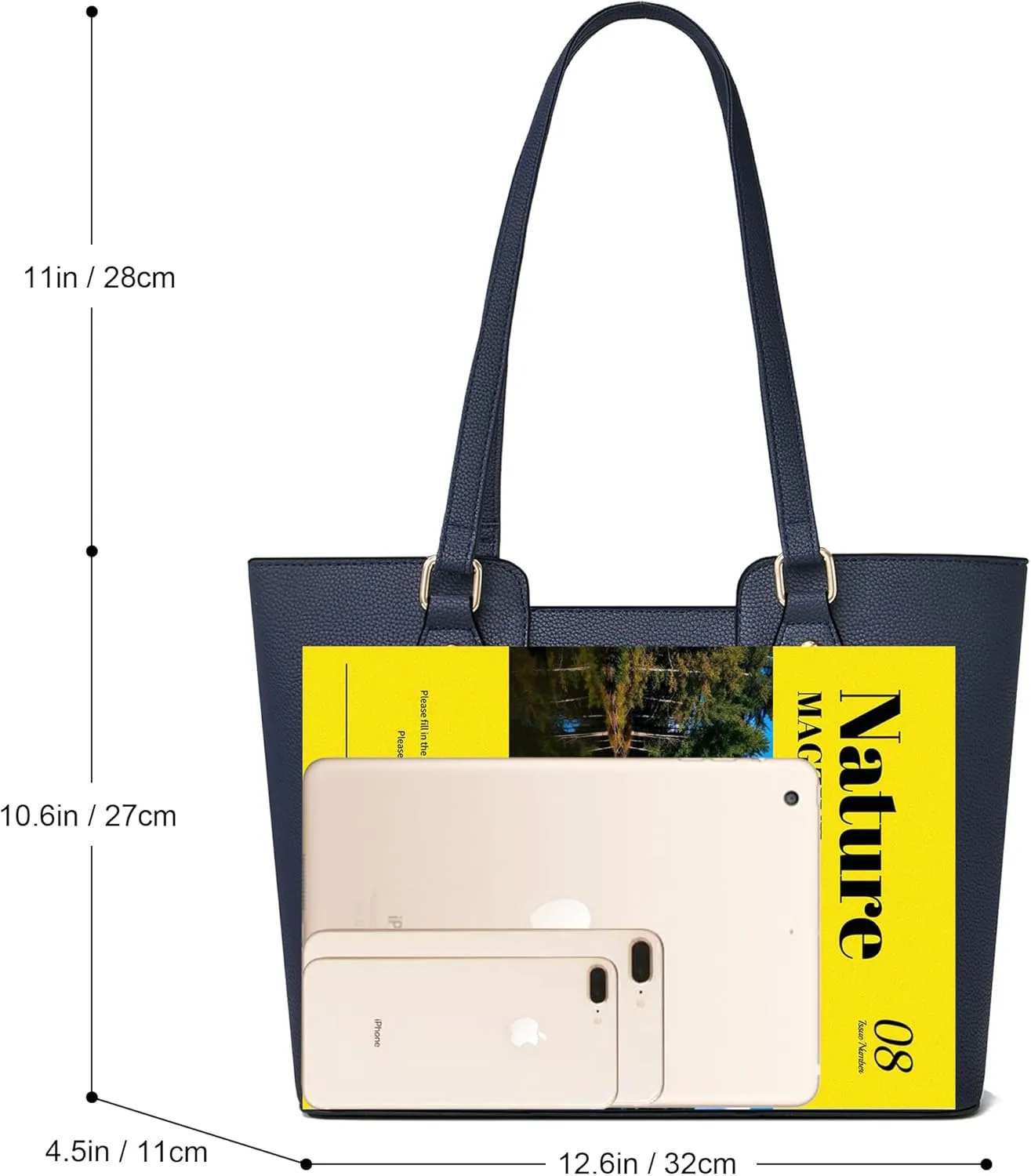 CHICAROUSAL Tote Bag for Women Large Handbags and Purses for Women PU Leather Womens Shoulder Bags