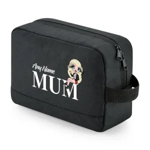 ClaireaBella Personalised Lounging Mum Toiletry Bag