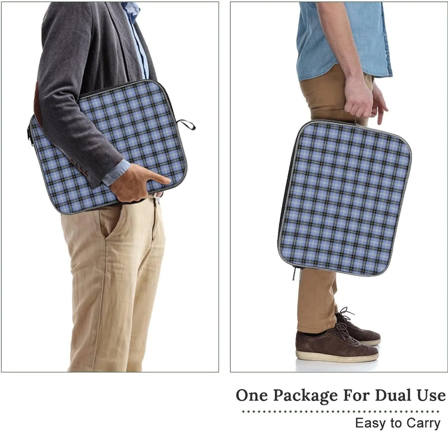 Clan MacArthur Arthur Large Capacity Portable Laptop Case Unisex