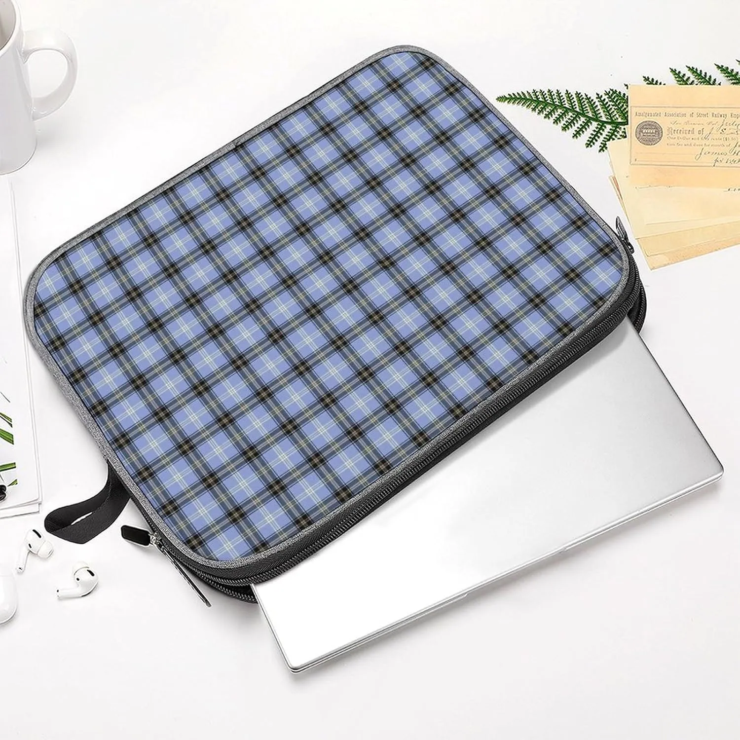 Clan MacArthur Arthur Large Capacity Portable Laptop Case Unisex