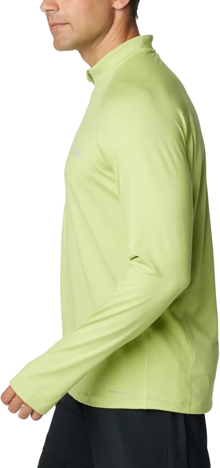 Columbia Men's Endless Trail Half Zip Mesh Long Sleev