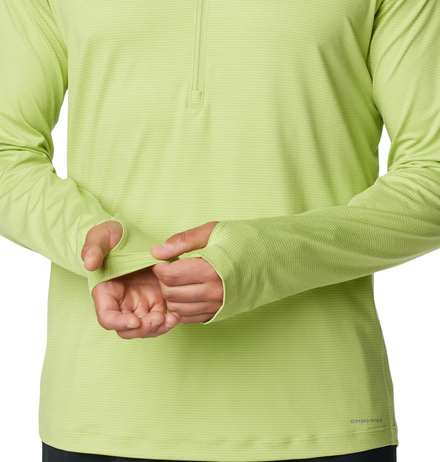 Columbia Men's Endless Trail Half Zip Mesh Long Sleev