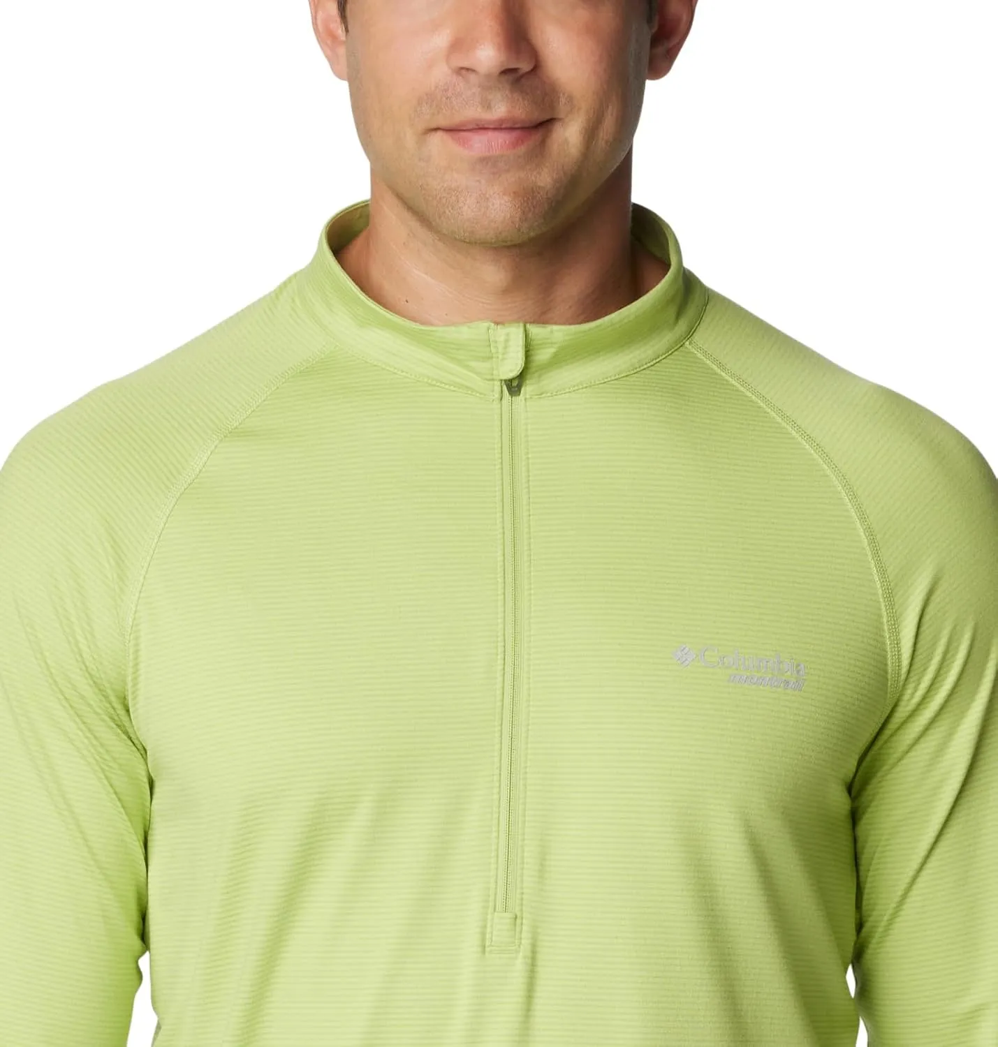 Columbia Men's Endless Trail Half Zip Mesh Long Sleev