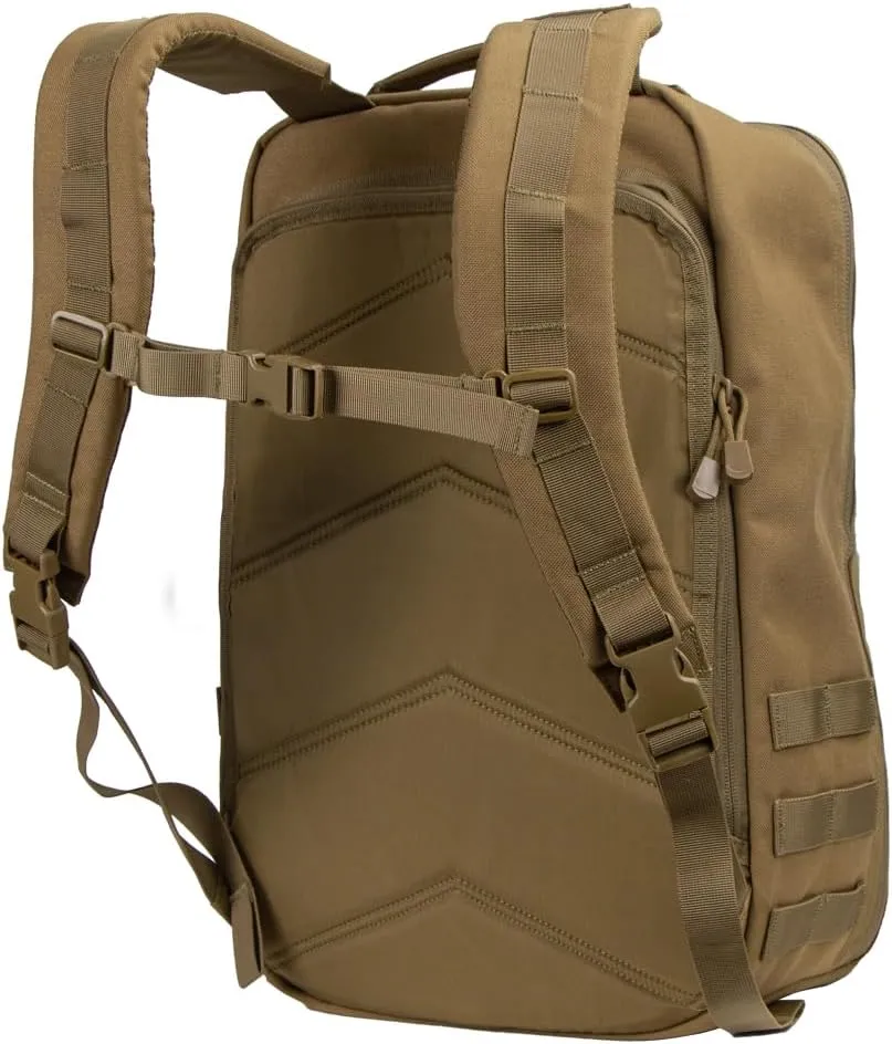 Condor Elite 111179, Coyote Brown, Volume: 1296 Cu in // 21 L, Overall Dim: 18” x 12” x 6”