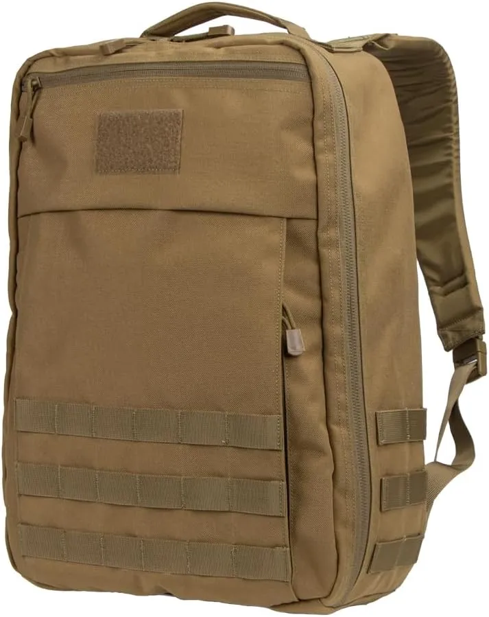 Condor Elite 111179, Coyote Brown, Volume: 1296 Cu in // 21 L, Overall Dim: 18” x 12” x 6”